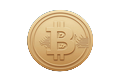 Bitcoin Kryptowährung Symbol als Zahlungsmethode